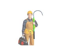 Gancho de rescate corporal ligero aislado, poste de rescate de emergencia portátil con barra aislante, juego de herramientas de seguridad eléctrica, varillas de tracción que salvan vidas para trabajar