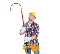 Gancho de rescate eléctrico de seguridad, desmontable, con aislamiento de fibra de vidrio, para cuerpos eléctricos, poste de rescate de emergencia para descargas eléctricas con gancho de apertura de
