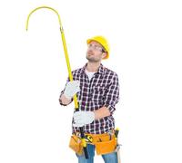 Gancho de rescate eléctrico de seguridad, desmontable, con aislamiento de fibra de vidrio, para cuerpos eléctricos, poste de rescate de emergencia para descargas eléctricas con gancho de apertura de