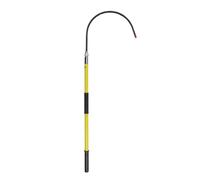 Gancho de rescate eléctrico no conductor, poste de rescate con aislamiento de alto voltaje, con capacidad de carga de 100 kg/220 lb, para electricistas de incendios e industria.(Yellow,1m/3.3ft)