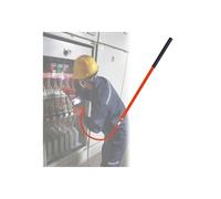 Gancho de rescate para cuerpos de subestación, 6 pies de largo, aislado, 3 pies, 10 pies de largo, postes de rescate comerciales de fibra de vidrio de alto voltaje, equipo de protección de emergencia
