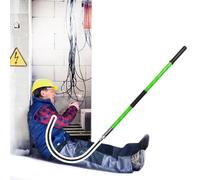 Gancho de rescate verde para trabajos eléctricos, paquete de 1, 2, 4, 6, 8, 10 unidades; equipo de aislamiento de alto voltaje para trabajar en líneas vivas, poste de rescate de empalme de 100 150 200