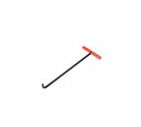 Gancho de tapa de alcantarilla, ganchos de acero para tapa de alcantarilla, elevadores de cubierta de drenaje, diámetro más grueso de 14 mm, para levantar y tirar móviles (color: estilo 2, tamaño: 34