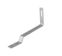 Gancho de techo liso de acero inoxidable 304 diseñado para módulos solares con soporte largo optimizado para una fijación fiable del techo y un rendimiento resistente a la intemperie