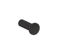 gancho de toalla circular hansgrohe AXOR UNIVERSAL, 42811670, color: negro mate