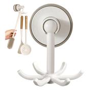 Gancho de toalla con , ganchos fuertes con ventosas resistentes, soporte giratorio de 360 grados para bañera, cocina, hogar, baño, ventana, puerta, pared, ducha, baño, fregadero, apartamento