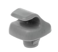 Gancho de visera parasol gris Clip de soporte de visera parasol Para Honda Accord Civic CRV 1998-2011 88217S01A01ZA Clip de sujeción de parasol Clip de repuesto de parasol (Grey)