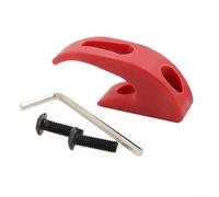 Gancho delantero para Xiaomi para scooter eléctrico M365 Pro, pieza de repuesto ABS con rodamiento de alta carga, accesorio de fácil instalación para viajes de viaje (rojo)
