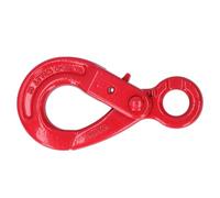 Gancho deslizante con bloqueo de seguridad, bloqueo de elevación rotacional, tensión de trabajo, autobloqueo, rotación, ganchos de remolque para aparejos de elevación, transporte