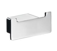 gancho doble emco loft, 057500102, color: cromo