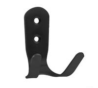 Gancho en J de acero inoxidable montado en pared o puerta para toallas y gancho individual resistente con diseño de ahorro de espacio (BD (sin accesorios))