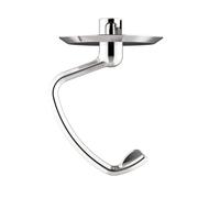 Gancho For Masa De Acero Inoxidable Pulido, Compatible Con Accesorio Mezclador Con Cabezal Inclinable De 4,5 A 5 Cuartos De Galón