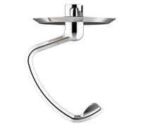 Gancho For Masa De Acero Inoxidable Pulido, Compatible Con KitchenAid, Batidora, Se Adapta A Batidora De Pie Con Cabezal Inclinable De 4,5-5 Cuartos, Compatible Con KitchenAid,