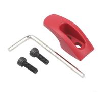 Gancho frontal de aleación de aluminio para scooters ES1 ES3 ES4 diseñado para accesorio de carga y expansión de carga de scooter número 9 (rojo)