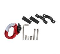 Gancho frontal para xiaomi para scooter eléctrico M365 Pro Gancho colgante de aleación de aluminio con diseño fuerte y resistente (rojo)