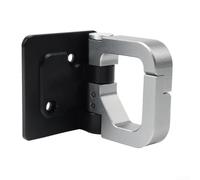 Gancho frontal premium para motocicletas hecho de aleación de aluminio, ofrece almacenamiento seguro y diseño elegante para SH125/150 y SHmode125 (plateado)