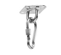 Gancho, Gancho for techo suspendido, ganchos de techo, 1 juego de ganchos de suspensión de placa fija for montaje en pared de techo, soporte for colgar bolsas, silla colgante, saco de arena, yoga, ham