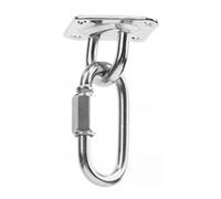 Gancho, Gancho for techo suspendido, ganchos de techo, 1 juego de ganchos de suspensión de placa fija for montaje en pared de techo, soporte for colgar bolsas, silla colgante, saco de arena, yoga, ham