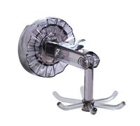 Gancho giratorio, colgador de gancho giratorio,Estante de almacenamiento para colgar utensilios | Gancho adhesivo estable para uso general, ganchos multifuncionales debajo del gabinete, soporte para u