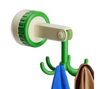 Gancho Giratorio,Colgador De Gancho Giratorio | Estante para utensilios con gancho adhesivo | adhesivo multifuncional para uso general, ganchos debajo del gabinete, soporte para utensilios, est