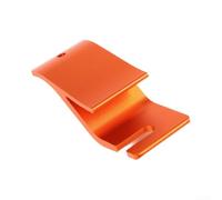 Gancho Instalación Llanta para moto 118x50mm Gancho Instalación | para acero sólido, 118mm largo, para rápido, compatible para honda para kawasaki, evita daños llanta(Orange)