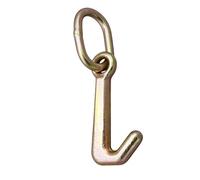 Gancho J para Remolque - Gancho Servicio Pesado con Eslabón, 2132-2449 kg De Resistencia A La Rotura - Enganches para Camión De Remolque - para Camiones, Remolque, Campus, Bastidor, Pista, vehículo