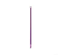Gancho largo tunecino de aluminio para patrones afganos y mantas grandes con tamaños marcados de 2 a 8 milímetros en color aleatorio para entusiastas del trabajo manual (7 mm)
