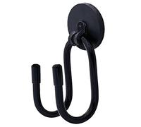 Gancho magnético magnético para colgar sombrero de vaquero, sombrero duro, cables, herramientas, bolsas, toallas, casco, juguetes, zapatos, paraguas, etc., imán fuerte, sin arañazos en la superficie