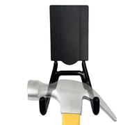 Gancho magnético - Percha de metal para herramientas, 11,9 x 6,9 x 6,4 cm, gancho magnético de agarre fuerte, organizador de pared de acero y garaje, gancho de almacenamiento para herramientas de