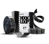 Gancho 'n Loop 1 "x 15 ft super fuerza Industrial con cierre adhesivo cinta negro