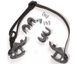 Gancho Ortlieb QL1 con asa, 16 mm con 2 insertos cada uno para 8 + 11 mm