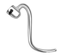 Gancho para amasar de acero inoxidable - Accesorio para batidora de cocina, 18 x 9,4 cm, accesorio para batidor de varillas con diseño estable | Perfecto para pan, pizza, galletas, de pastel