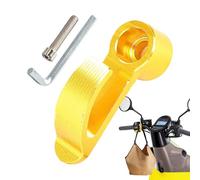 Gancho Para Casco De Manillar | Portaequipajes De Aleación De Aluminio,Soporte Para Gancho De Casco De Motocicleta | Para Aventura Turismo De Larga Distancia Desplazamiento Diario Y Carretera Al Aire