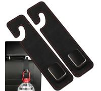 Gancho para coche - Gancho para el respaldo del coche | Percha para casco de seguridad que se puede instalar fácilmente y colgar en la barra del reposacabezas, lo que le proporciona un lugar práctico