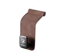 Gancho para Coche para Lamborghini Essenza SCV12 2020+, Gancho para Guantera, Gancho para Monedero, Ganchos para Caja Organizadora, Accesorios Coche,Brown