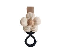 Gancho para cochecito de bebé de moda, diseño floral, giratorio, práctico colgador para cochecito de bebé, compras, pasear, viajar