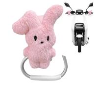 Gancho para colgar cochecito, colgador multifunción para cochecito de bebé, soporte para bolsa de equipaje de motocicleta, organizador de bolsas de cochecito de conejo de dibujos animados para silla