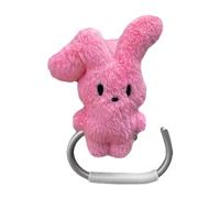 Gancho para colgar cochecito, gancho para manillar de motocicleta, soporte para bolsa de equipaje de motocicleta, organizador de bolsa de cochecito de conejo de dibujos animados para silla de ruedas