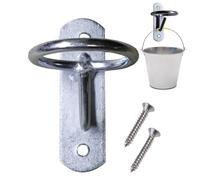 Gancho Para Colgar De Caballos - Montaje En Pared De Metal Tamaño Estándar | Soporte Para Cubo Ecuestre | Gancho Para Recipiente De Alimentación | Accesorio Agrícola Duradero Para Establos De Ca