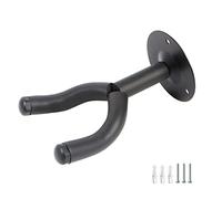 Gancho Para Colgar En La Pared De La Guitarra, 4 Piezas Soporte De Metal Para Bajo Eléctrico Acústico Redondo Accesorios Para Instrumentos Universales Soporte De Hierro Negro Para Guitarra Eléctrica B