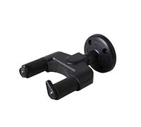 Gancho para Colgar Guitarras de Pared Negro de Plástico Ajustable