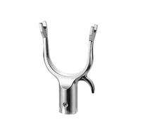 Gancho para colgar ropa, barras de repuesto, aleación de aluminio, gancho multiusos para perchas, alcanzando barras de armario, articulación de barra de aluminio