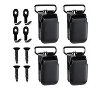 Gancho para colgar tapices, clips de alta resistencia y extraíbles | Clips metálicos para la exposición de alfombras y moquetas - Para pinturas carteles arte sobre lienzo fotografías dormitorio de