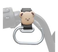 Gancho para de cochecito, organizador de almacenamiento ligero y bonito, ganchos para cochecito, soporte resistente para bolsas de viaje, avión, parque, vehículo eléctrico, scooter, bicicleta