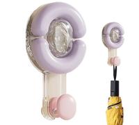 Gancho para ducha con , toallero - No es necesario taladrar para colgar en la pared, gancho para lavabo multifuncional, reutilizable, práctico gancho con fuerte capacidad de carga para bata