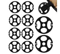 Gancho para funda de asiento de coche, 10 placas de bloqueo para asiento de coche, juego de accesorios para asiento de coche, forro elástico, diseño de enchufe, cojín de asiento, placa de ciruela para