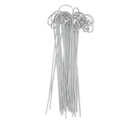 Gancho para Letrero de Plantas de Jardín, Varillas de Acero Inoxidable para Etiquetas de Plantas, Adecuado para Flores, Verduras, Arbustos, Ideal para Organización de Jardines