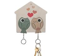 Gancho para llaves para pared - ganchos montados en la pared | Los ganchos de bambú pueden sostener llaves, abrigos, sombreros, bolsos, llaveros hechos a mano, perchas para ropa principal, ganchos