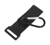 Gancho para Manillar con Abrazadera, Colgador para Bolsos y Mochilas | Aleación y Pu, Instalación sin Taladro, Diseño Ligero y Práctico, para Motocicletas y Bicicletas de Montaña