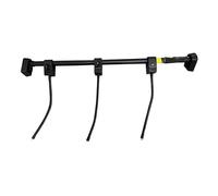 Gancho para marco de puerta, percha de metal W-Heat con ajuste ajustable y versátil, capa resistente a los arañazos, 80 - 100 cm, para armario, garaje, lugar de trabajo, dormitorio, dormitorio,